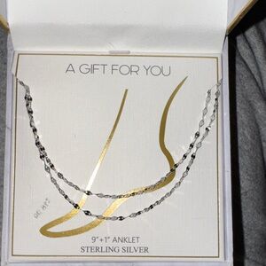 Rachel Zoe Silver Anklet